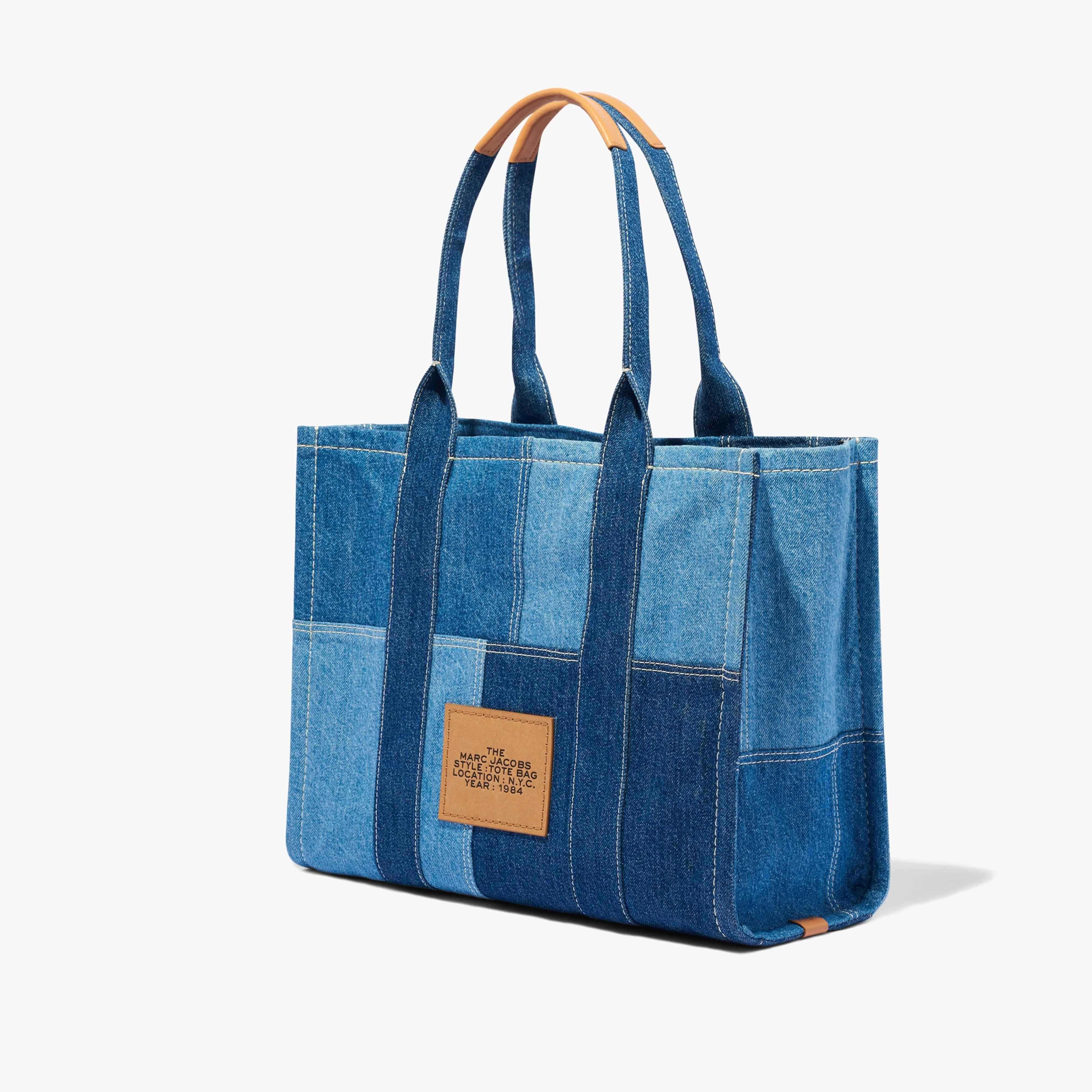 Tote Bags^Marc Jacobs Denim Large Tote Bag