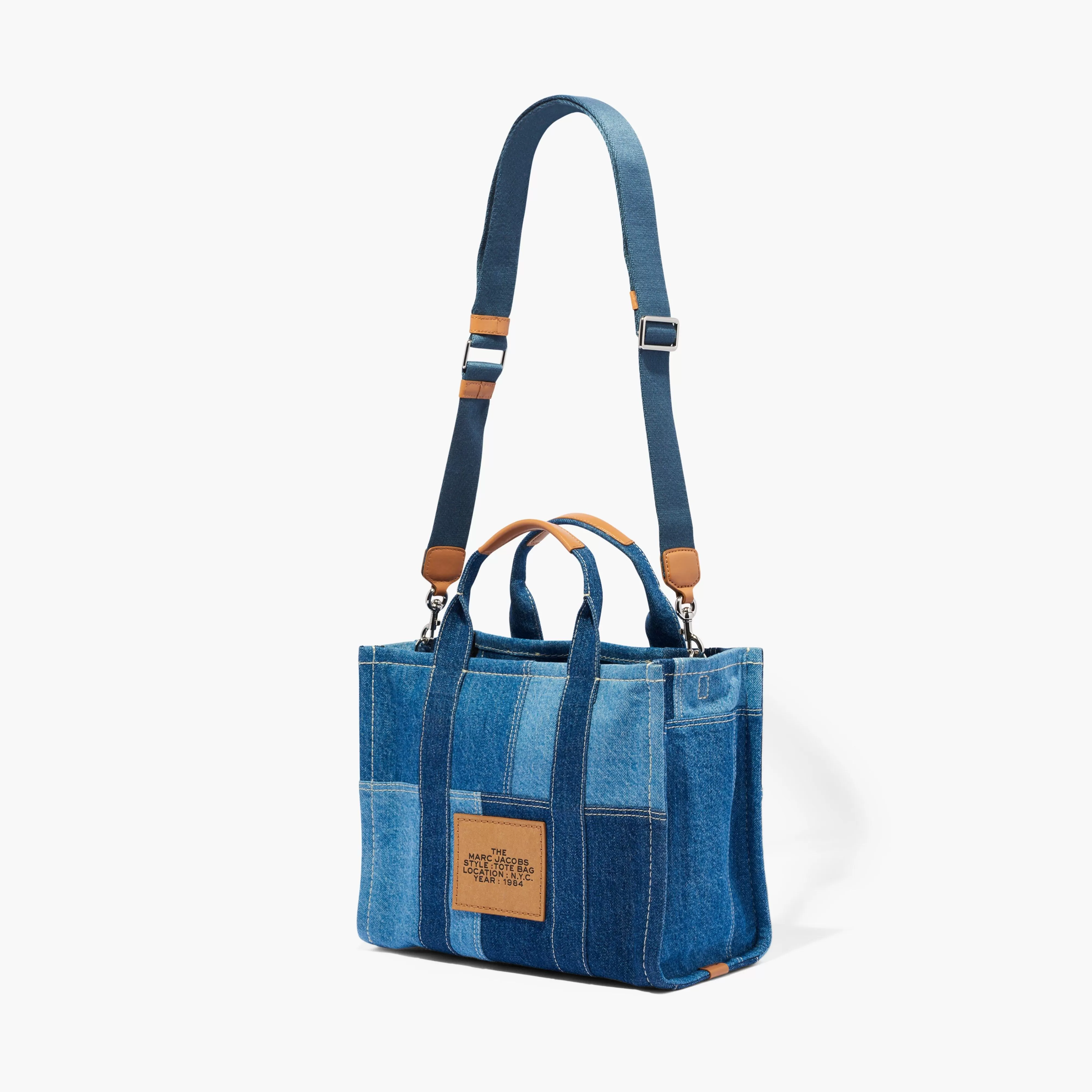 Tote Bags^Marc Jacobs Denim Medium Tote Bag