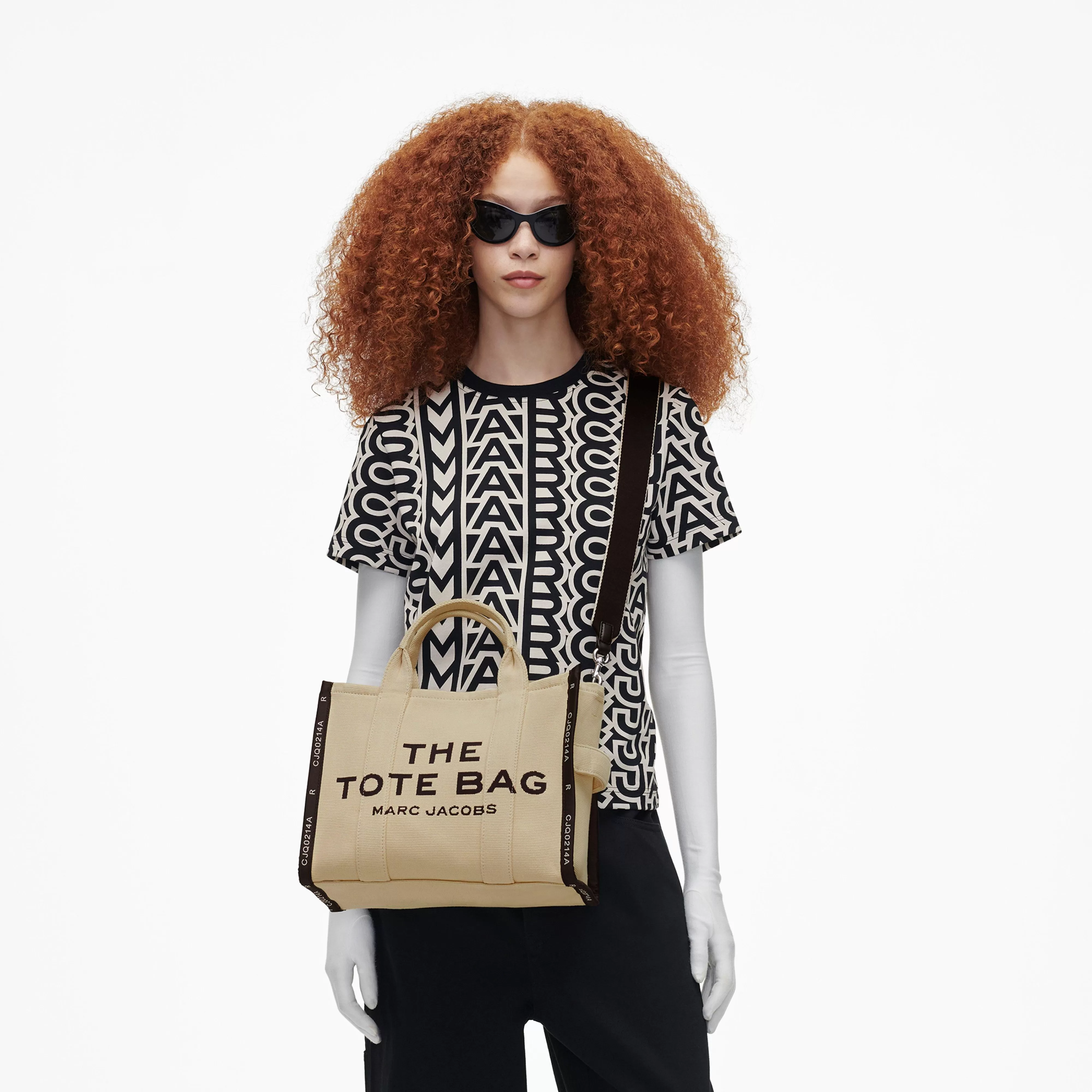 Tote Bags^Marc Jacobs Jacquard Medium Tote Bag