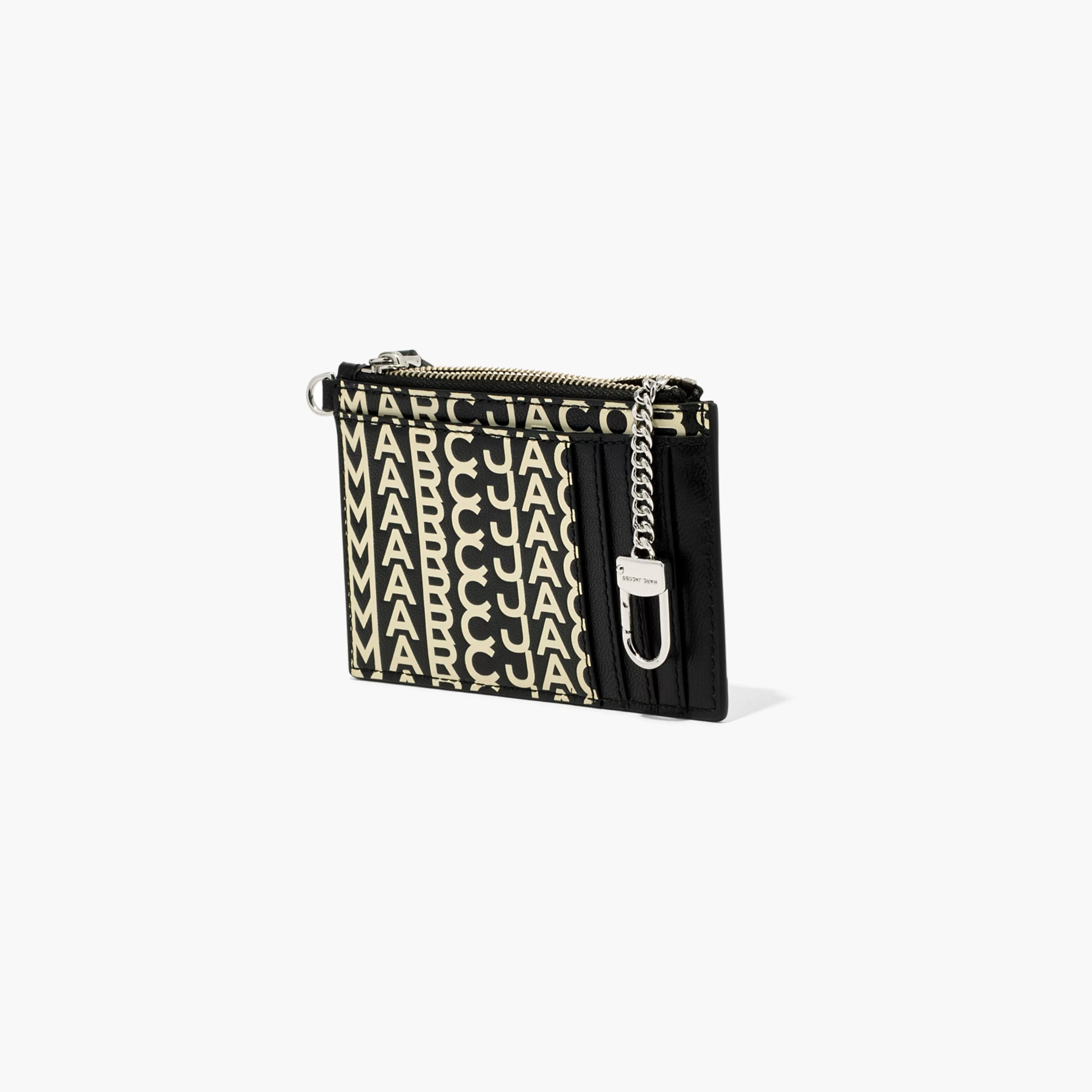 Monogramsamlingen^Marc Jacobs Monogram Leather Top Zip Wristlet