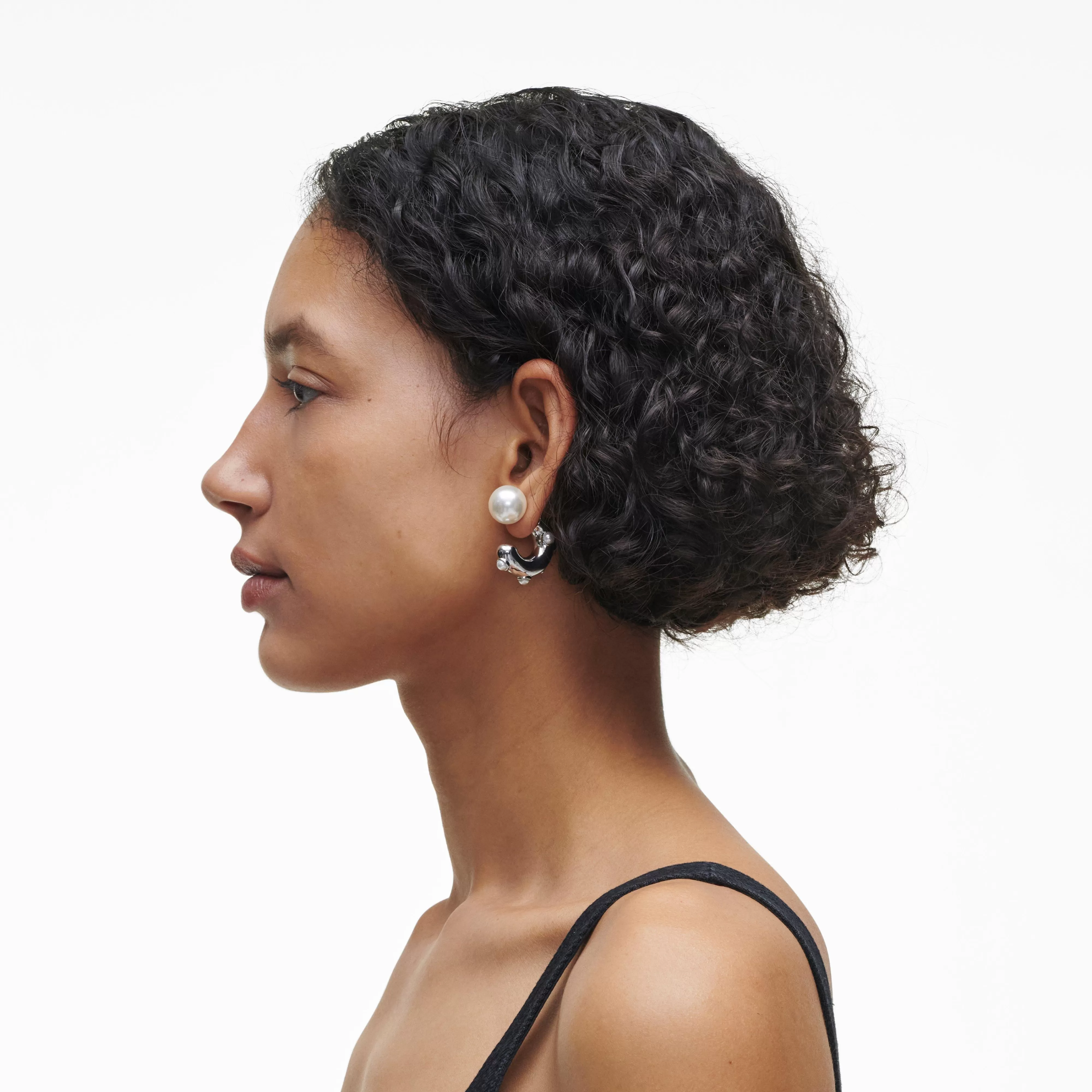 Øredobber^Marc Jacobs Pearl Dot Hoops