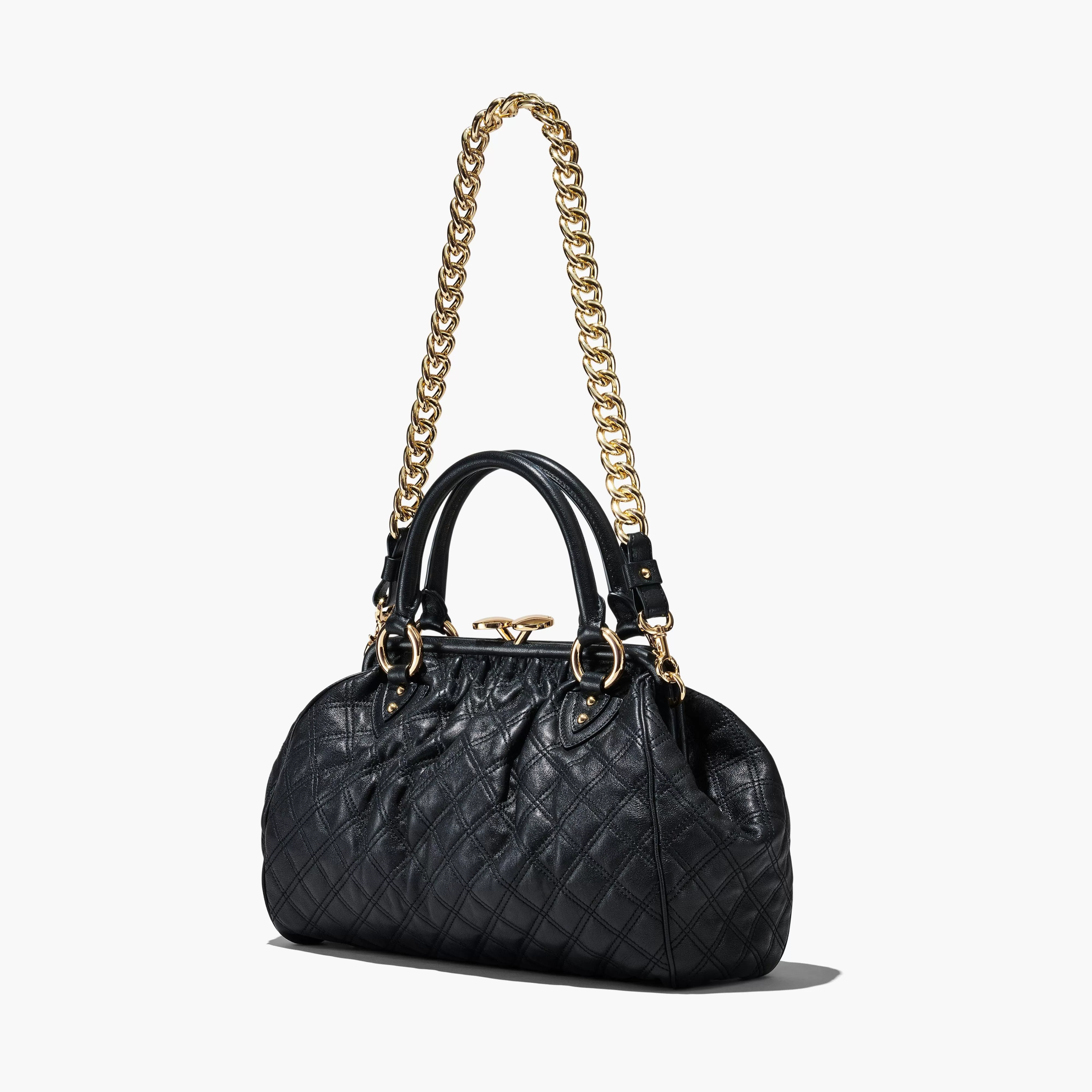 Topphåndtaksvesker^Marc Jacobs Re-Edition Quilted Leather Stam Bag