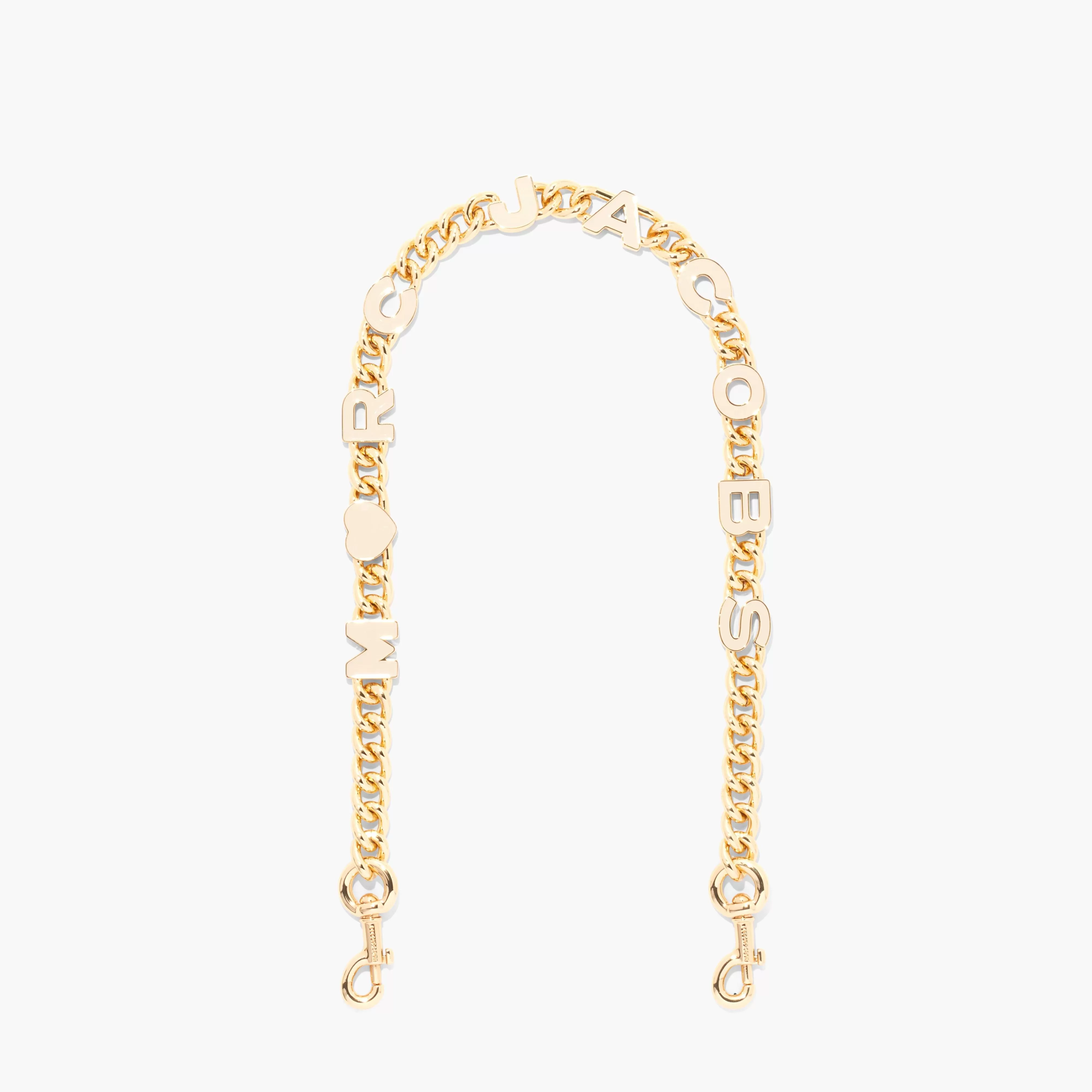 Stroppbutikken^Marc Jacobs The Heart Charm Chain Skulderstropp