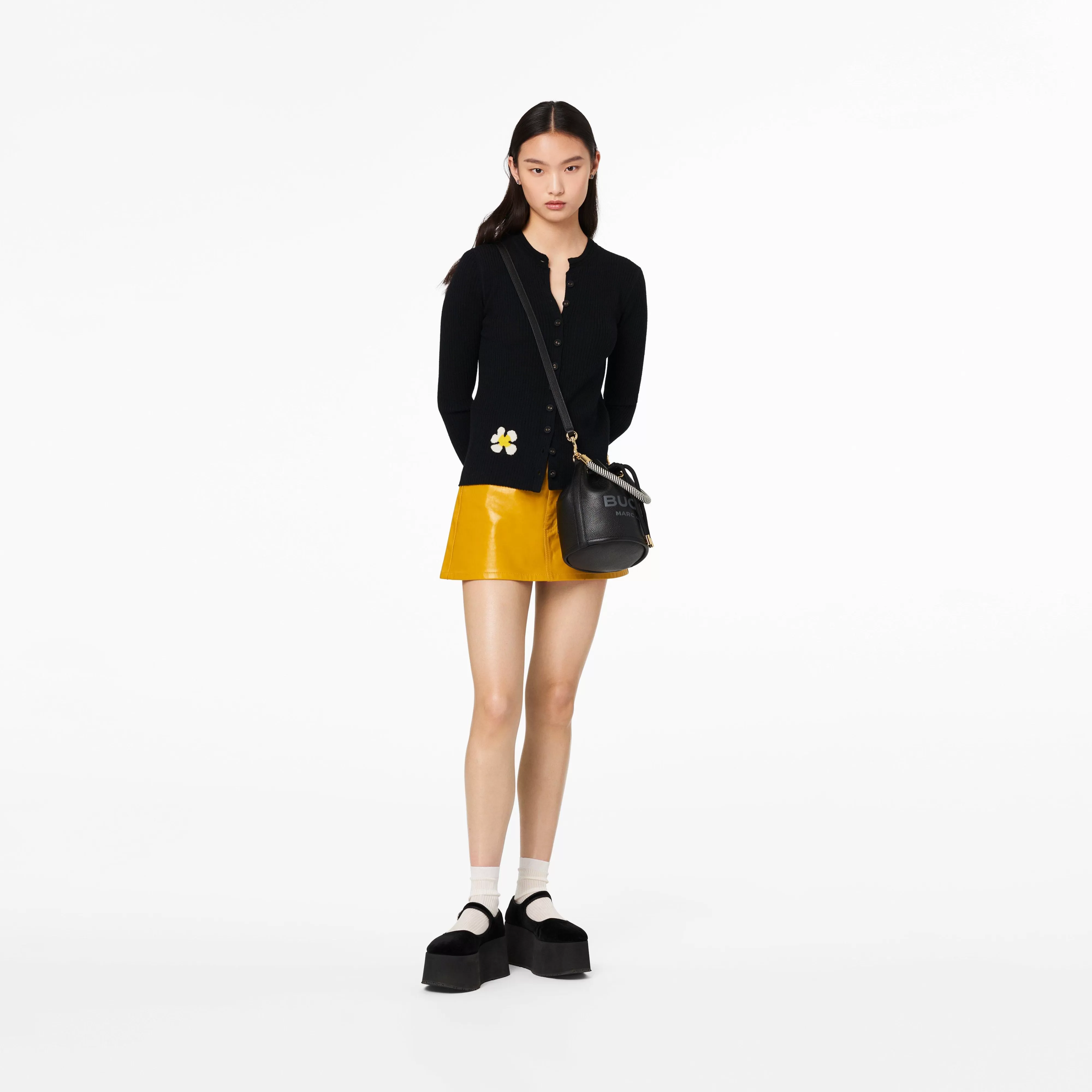 Bøtteposer^Marc Jacobs The Leather Bucket Bag