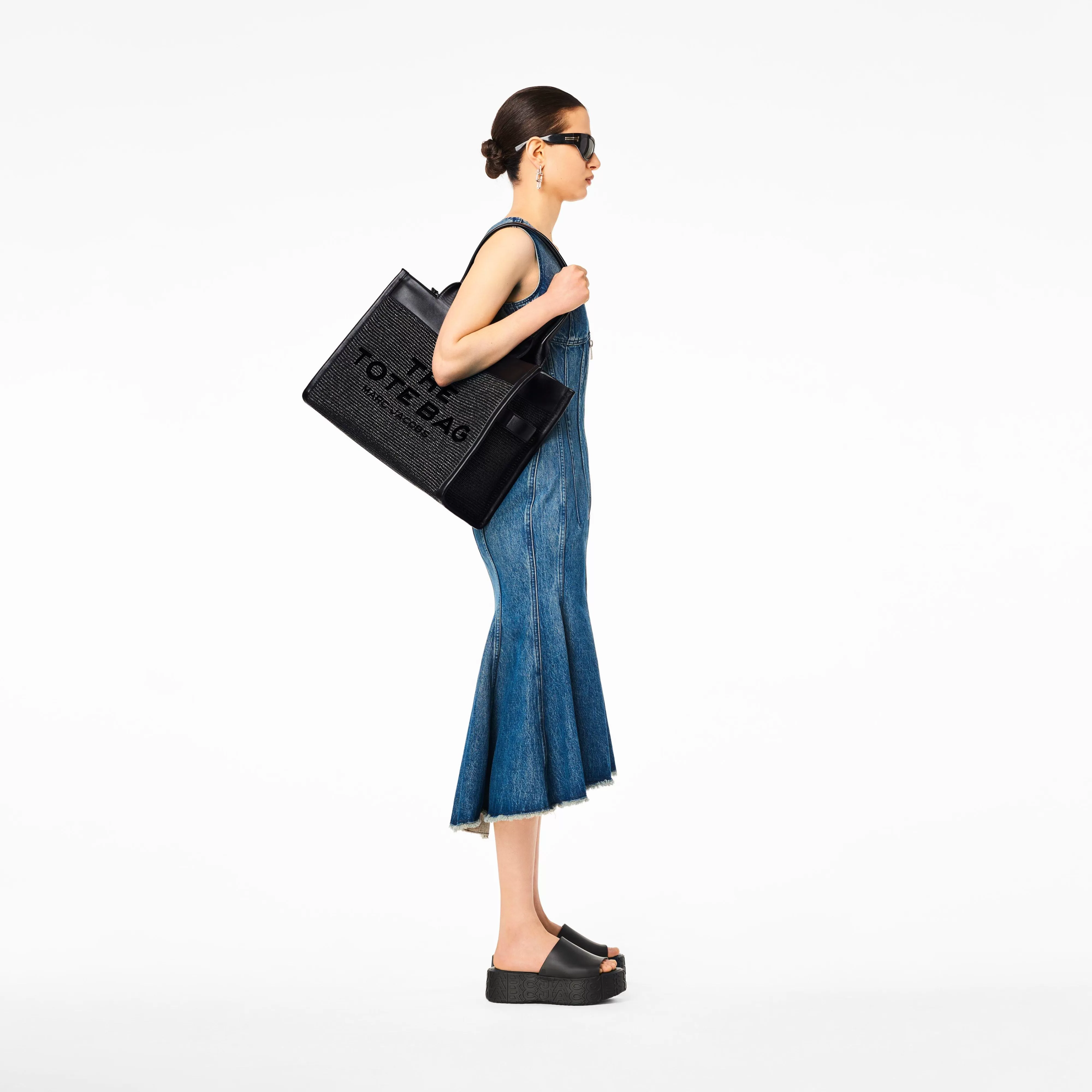 Tote Bags^Marc Jacobs The Woven Dtm Large Tote Bag